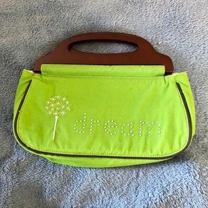 Gymboree green handbag